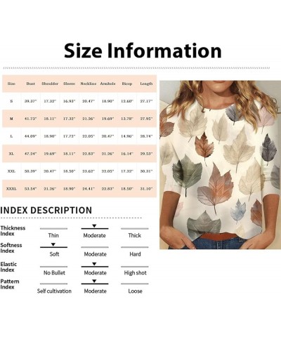 Valentine's Day Shirt for Women Women Love Heart Print Shirt 3/4 Sleeve T-Shirt Womens Tops 2024 Trendy Casual Loose Tee Top ...