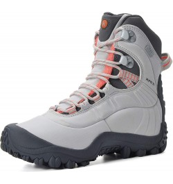 Women's Thermator Mid High-Top Waterproof Outdoor Hiking Boot White $25.85 Boots