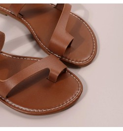 Summer Women Casual Flat Retro Slippers Crystal Slippers Strap Sandals Z 15-brown $13.76 Fashion Sneakers