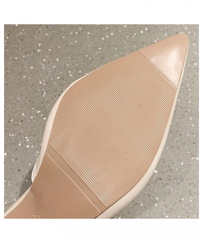 Fashion Pointed Toe Backless Mules Shoes for Women High Kitten Heels Slip-on Elegant Simple Office Work Sandals Pumps Black $...