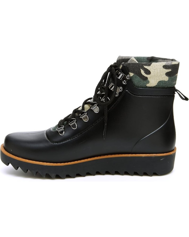 Women's Rainey Hiker Waterproof Ankle Boot Black/Camo $28.80 Boots