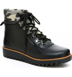 Women's Rainey Hiker Waterproof Ankle Boot Black/Camo $28.80 Boots