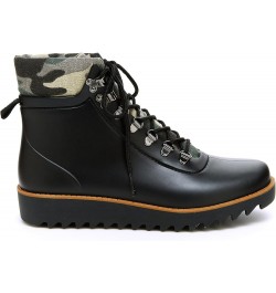 Women's Rainey Hiker Waterproof Ankle Boot Black/Camo $28.80 Boots