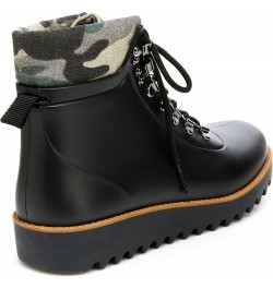 Women's Rainey Hiker Waterproof Ankle Boot Black/Camo $28.80 Boots