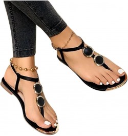 2021 Comfy Platform Open Toe Strapy Sandal Shoes Casual Summer Beach Travel Sandals for Women Z01-black $11.87 Sandals