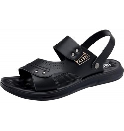 sandals Men Foldable Flats Black Flip Flops For Men Recovery Slides Men Deadlift Platform Wedge Heels For Men Heeled S C-blac...