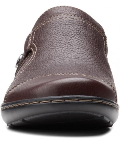 Womens Cora Poppy Dark Brown Tumbled $23.60 Loafers & Slip-Ons