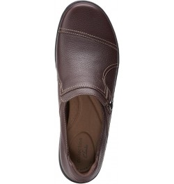 Womens Cora Poppy Dark Brown Tumbled $23.60 Loafers & Slip-Ons