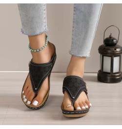 Orthopedic Sandals for Women Arch Support Wild Womens Comfortable Walking Sandals Orthopedic Flats Wide Sandals Women Comfort...