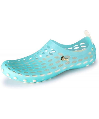 Water Shoes Women Sandals Shower Swim Pool Beach River Shoes Aqua Comfort Garden Clogs Light Blue $11.34 Outdoor Shoes