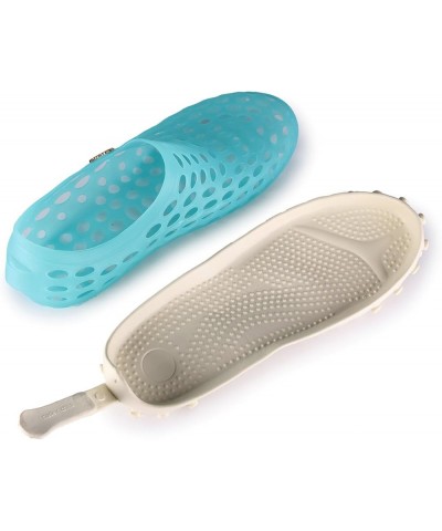 Water Shoes Women Sandals Shower Swim Pool Beach River Shoes Aqua Comfort Garden Clogs Light Blue $11.34 Outdoor Shoes