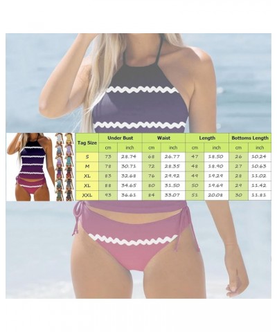 Women Plus Size Swimsuit Normal Swimsuit Backless Printing Adjustable Print G Cup Swimsuits for Hot Pink-vest for Women $9.43...