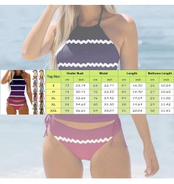 Women Plus Size Swimsuit Normal Swimsuit Backless Printing Adjustable Print G Cup Swimsuits for Hot Pink-vest for Women $9.43...