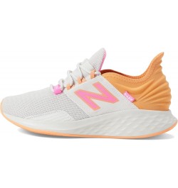 Women's Fresh Foam Roav V1 Sneaker Nimbus Cloud/Peach Glaze/Vibrant Pink $35.98 Athletic Shoes