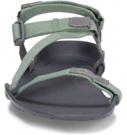 Z-Trek II - Women's Zero Drop Sport Sandals - Lightweight & Packable Green $31.50 Athletic Shoes