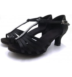 Fashion Ballroom Latin Shoes Sandals Prom Dancing Dance Women Women's Sandals Women Sandals Size 12 (Black, 9.5-10) 6 Black $...