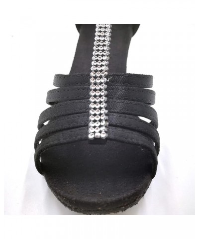 Fashion Ballroom Latin Shoes Sandals Prom Dancing Dance Women Women's Sandals Women Sandals Size 12 (Black, 9.5-10) 6 Black $...