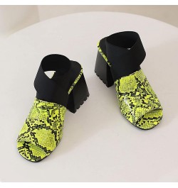 walking sandals women beach flip flop chunky platform shoes Mules Flat Shoes Z 12-yellow $14.14 Sandals