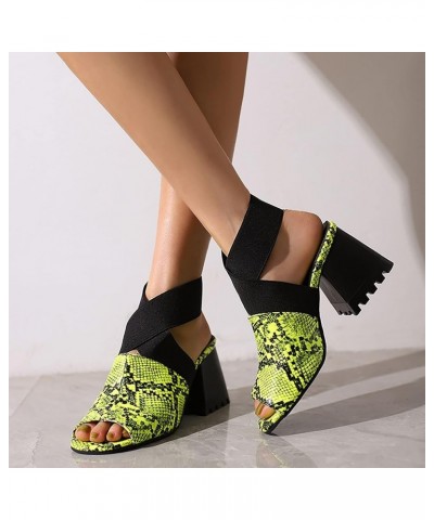 walking sandals women beach flip flop chunky platform shoes Mules Flat Shoes Z 12-yellow $14.14 Sandals