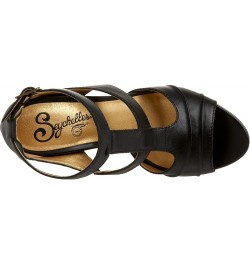 Women's Denaise Platform Sandal Black $43.70 Sandals