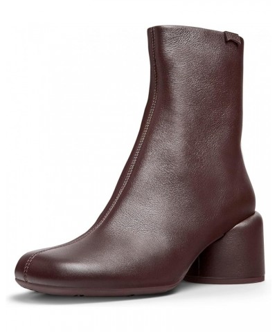 Women's Modern Ankle Boot Burgundy $76.66 Boots