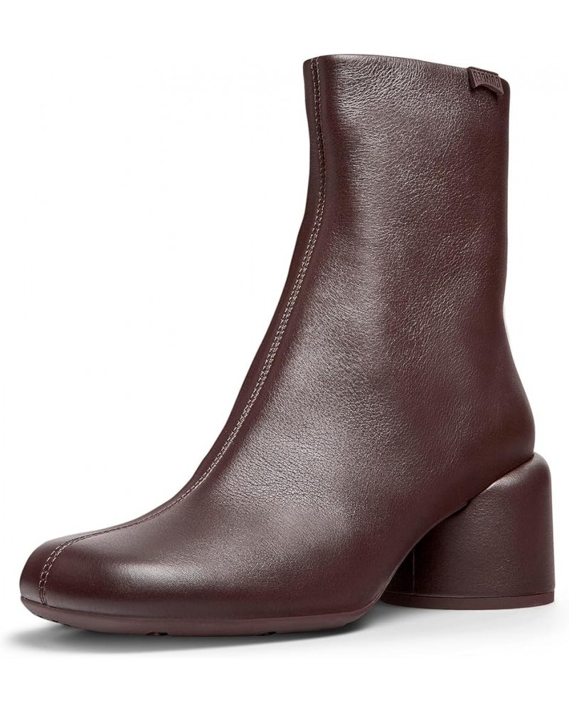 Women's Modern Ankle Boot Burgundy $76.66 Boots