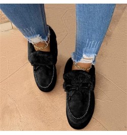 Snow Boots For Women 2023 Trendy Casual Slip-on Warm Loafers Faux Fur-Lined Comfortable Winter Snow Ankle Booties Green $16.2...