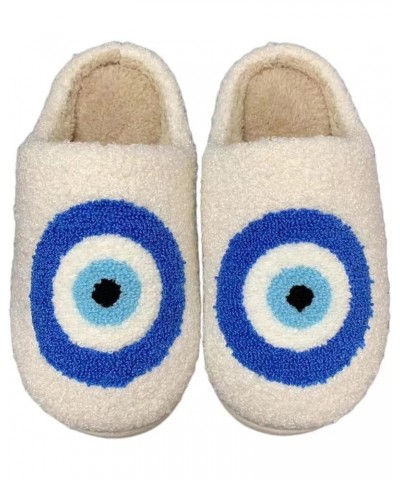 Evil Eyes Slippers For Women Strawberry Slippers Memory Foam Cowboy Cowgirl Hat And Boot Slippers Slip On House Shoes D/Evil ...