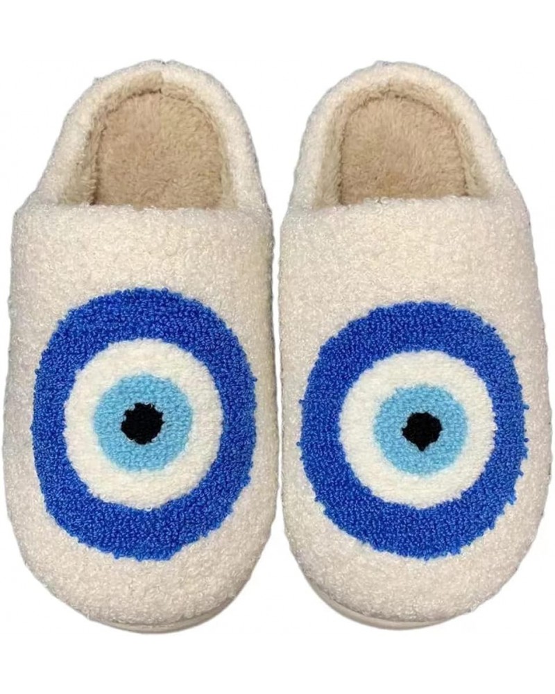 Evil Eyes Slippers For Women Strawberry Slippers Memory Foam Cowboy Cowgirl Hat And Boot Slippers Slip On House Shoes D/Evil ...