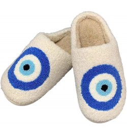 Evil Eyes Slippers For Women Strawberry Slippers Memory Foam Cowboy Cowgirl Hat And Boot Slippers Slip On House Shoes D/Evil ...