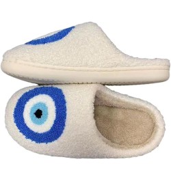 Evil Eyes Slippers For Women Strawberry Slippers Memory Foam Cowboy Cowgirl Hat And Boot Slippers Slip On House Shoes D/Evil ...