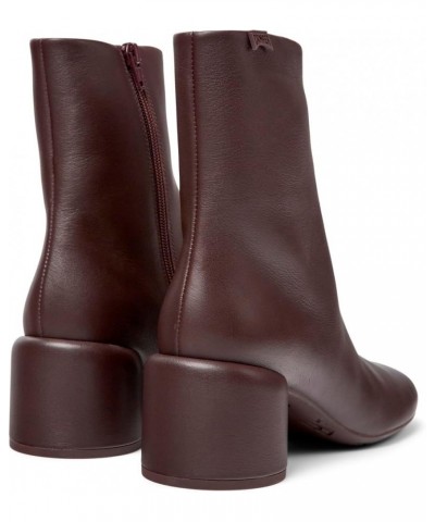 Women's Modern Ankle Boot Burgundy $76.66 Boots