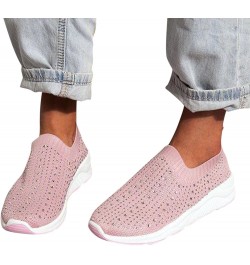 women's casual shoes sandals dressy summer white slip on sneakers slip on tennis shoes white slip on sneakers Z 05-pink $17.8...