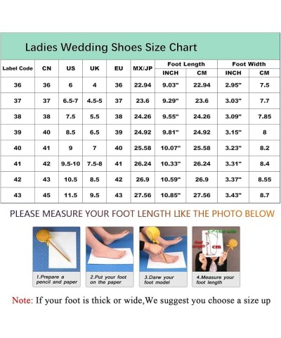 Women'S Satin Wedding Shoes for Bride Pointed Toe Straps Rhinestones Bridal Shoes Stiletto Heel High Heels Closed Toe Pumps S...