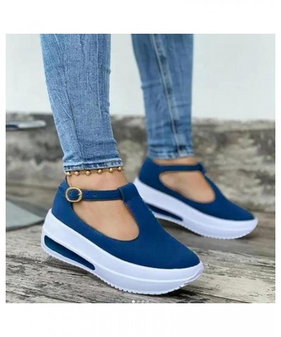 Women's Platform & Wedge Sandals,Espadrilles Wedge Sandals Closed Toe Ankle Strap Braided High Heeled Sandals For Women Summe...