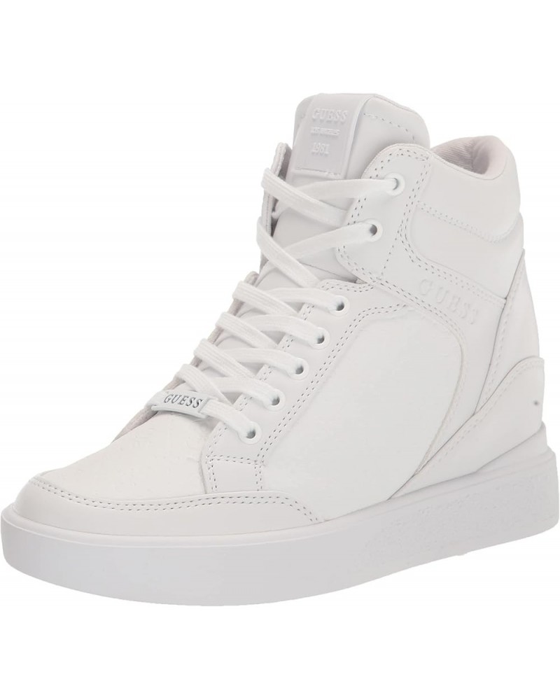 women's Blairin Sneaker White Logo $29.87 Fashion Sneakers