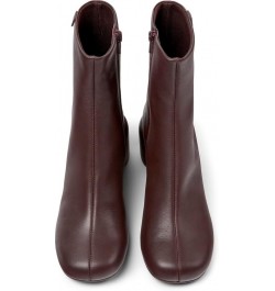 Women's Modern Ankle Boot Burgundy $76.66 Boots