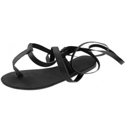 Gold Strappy Sandals For Women Dressy Flats Wedges For Women Dressy Tan Sandals Womens Sandals 11 Black Strappy Sandal D-blac...