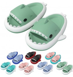 Shark Slippers, Cartoon Shark Beach Slippers for Women Men Summer Cute Animal Shower Sandal Couples Non-Slip House Shoes Matc...