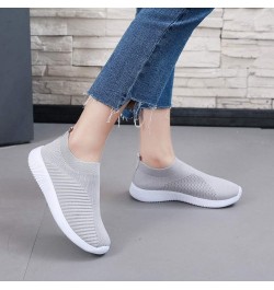 Women Shoes Slip Shoes Sports Soles Running Comfortable Outdoor On Mesh Casual Women's Shoes Women's Gymnastics Sneaker Grey ...