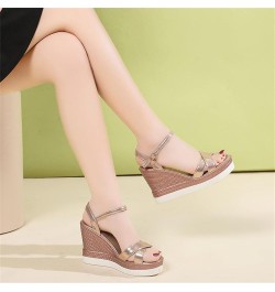 sandals women flat sandals black chunky heels for women sandals for women dressy flat sandal Z 02-pink $11.99 Sandals