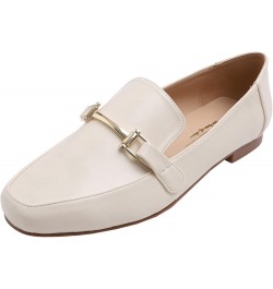 Women's Fashion Trim Deco Loafer Slippers Bar Trim Beige Plain Pu $17.94 Loafers & Slip-Ons