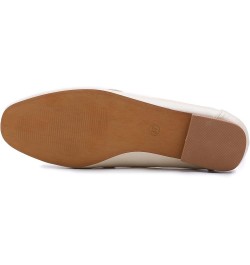 Women's Fashion Trim Deco Loafer Slippers Bar Trim Beige Plain Pu $17.94 Loafers & Slip-Ons