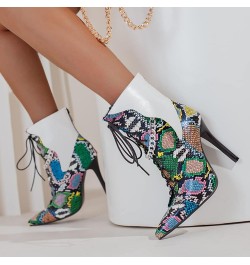 Women Fashion Ankle Boots 178 Multicolor $22.99 Boots