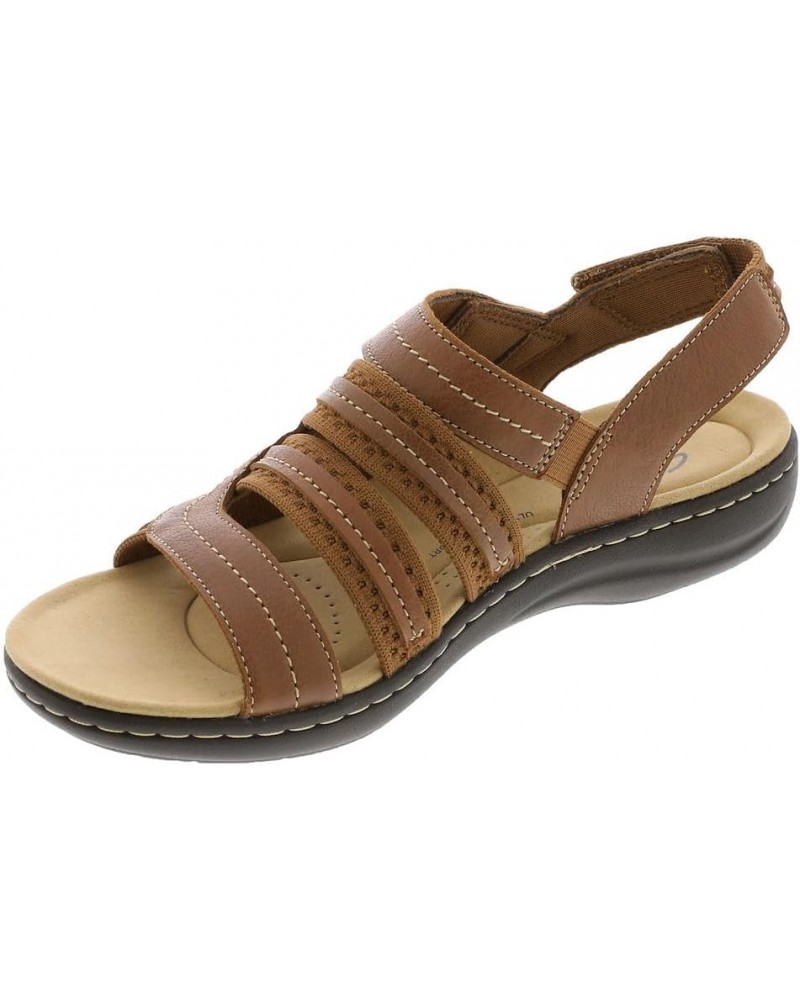 Women's Laurieann Erin Flat Sandal, Black Combi, 8 Wide 9.5 Narrow Tan Combi $28.67 Sandals