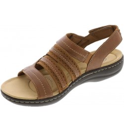 Women's Laurieann Erin Flat Sandal, Black Combi, 8 Wide 9.5 Narrow Tan Combi $28.67 Sandals