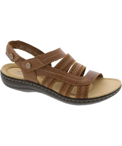 Women's Laurieann Erin Flat Sandal, Black Combi, 8 Wide 9.5 Narrow Tan Combi $28.67 Sandals