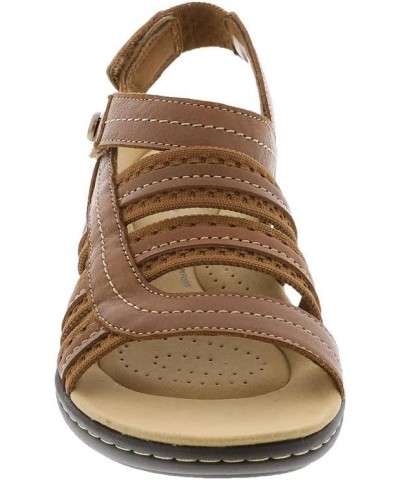 Women's Laurieann Erin Flat Sandal, Black Combi, 8 Wide 9.5 Narrow Tan Combi $28.67 Sandals