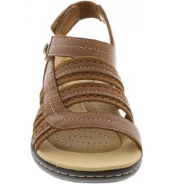 Women's Laurieann Erin Flat Sandal, Black Combi, 8 Wide 9.5 Narrow Tan Combi $28.67 Sandals