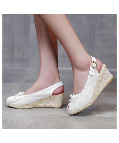 White Platform Boots Wedges Heels For Women Size 12 Platform Sneakers For Women sandals Women Heeled sandals For Women White ...